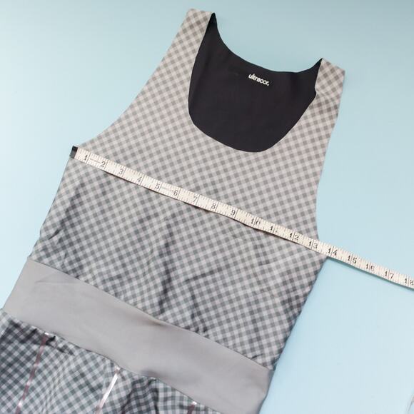 Ultracor Gray Gradient Diya Sleeveless Athletic Tennis Dress Size Small USA Made - Picture 6 of 8